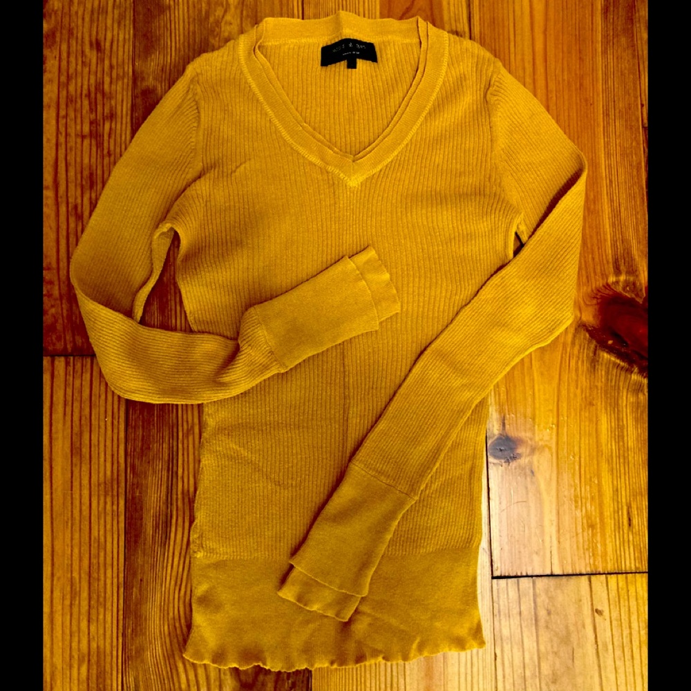 Rag and Bone V Neck Sweater